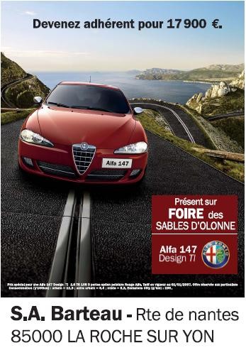 Alfa Romeo 147 .. en Vendée